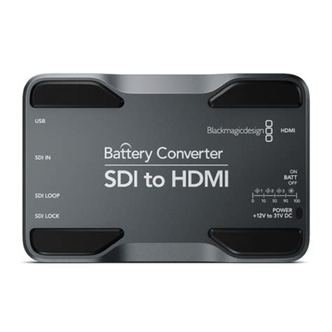 Blackmagic Battery Converter SDI To HDMI - Soho Broadcast