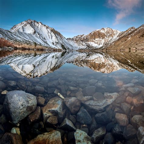 I was lucky to visit Convict Lake, at the Eastern Sierras, California ...