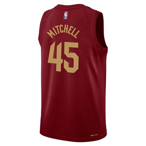 [WINE] Donovan Mitchell Icon Swingman Jersey | Cavs Team Shop