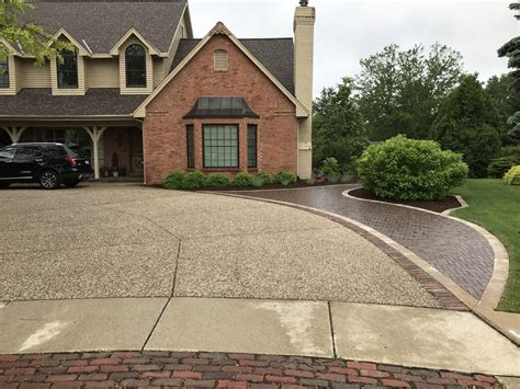 Driveway Extension Leading to Large Patio - Serenity Creek Design ...