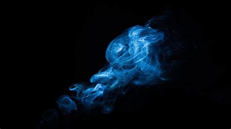 Blue Smoke Wallpaper - iPhone, Android & Desktop Backgrounds