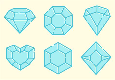 Sparkly Gems Vector - Download Free Vector Art, Stock Graphics & Images