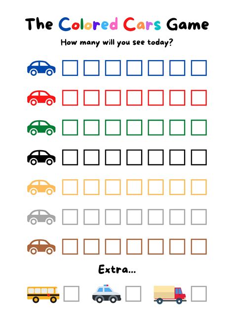 Car Games Printable, Road Trip Games, Road Trip Activity, Kids Road Trip Games, Car Games ...