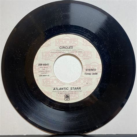 Circles / Love Me Down - Atlantic Starr | VINYL7 RECORDS