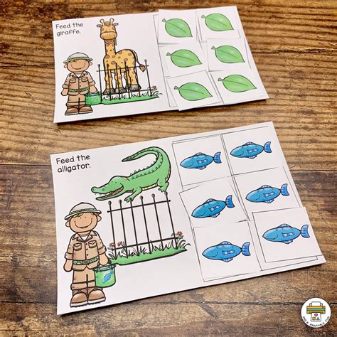 Zoo Activity Pack - Pre-K Printable Fun