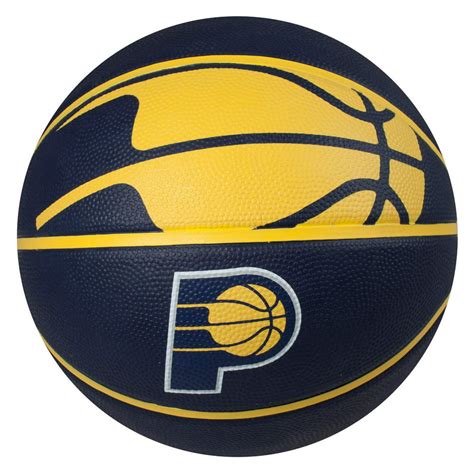 Spalding - Spalding Team Logo Basketball, Indiana Pacers - Walmart.com ...