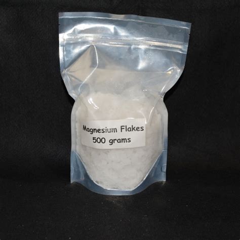 Magnesium Flakes - 500g - Ithaca Crystals