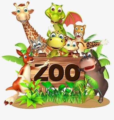 Zoo Animals PNG, Clipart, Animals Clipart, Animals Clipart, Giraffe ...