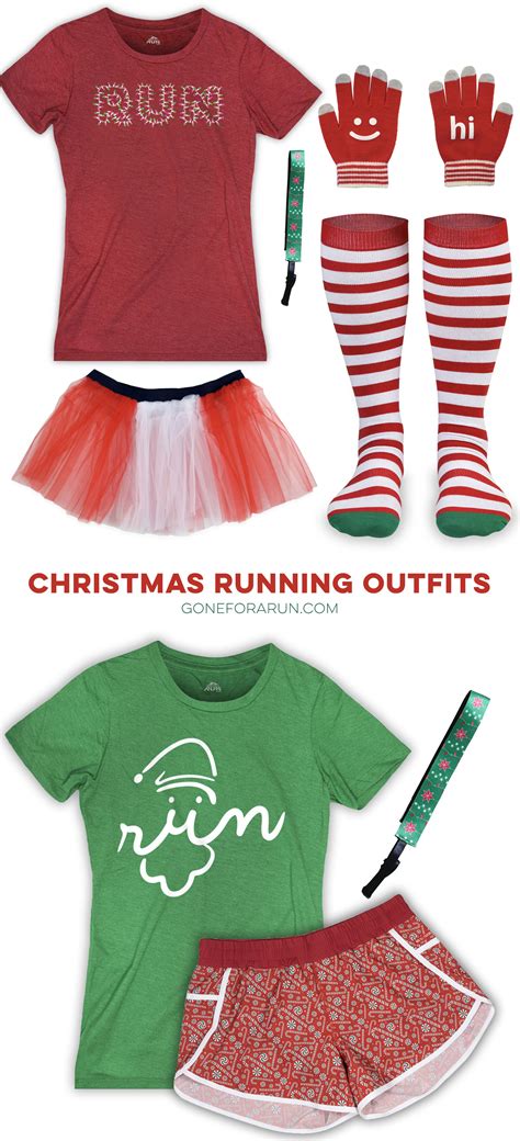 Get ready for your Christmas run with these fun and festive running outfit ideas! | Christmas ...