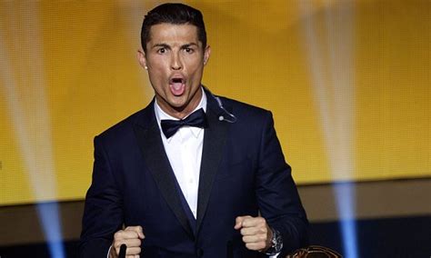 Cristiano Ronaldo scream during Ballon d'Or speech was a Real Madrid ...