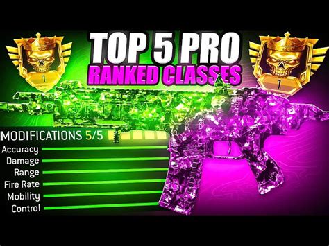 MW3 Ranked Play: Top 5 Best Class Setups for Aggressive Play — Eightify