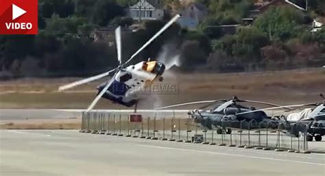 Deadly Mi-8 Helicopter Crash Caught on Video | Carscoops