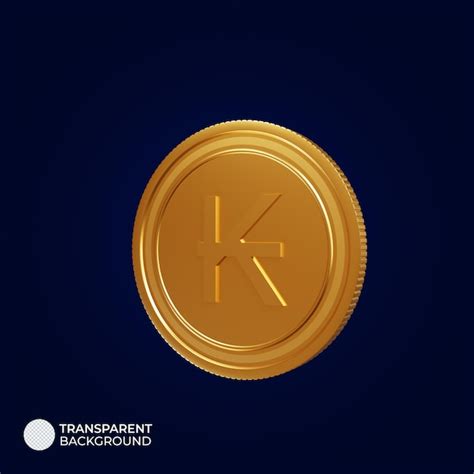 Premium PSD | Currency symbol lao kip 3d illustration