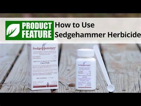 How to Use Sedgehammer Herbicide | DoMyOwn.com | Herbicide, Being used, Hand soap bottle