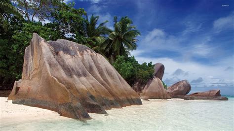 Anse Source d'Argent beach wallpaper - Beach wallpapers - #4892