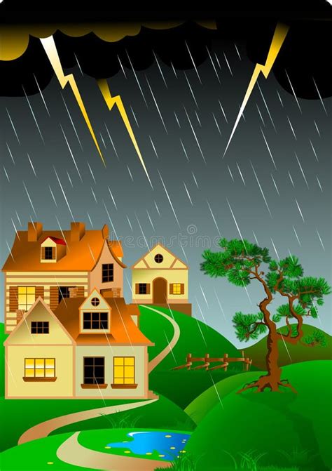 Home Stormy Weather Stock Illustrations – 723 Home Stormy Weather Stock ...