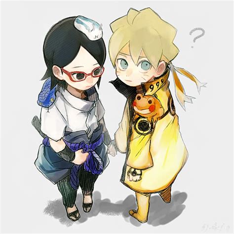 boruto and sarada - Boruto club Fan Art (43268773) - Fanpop