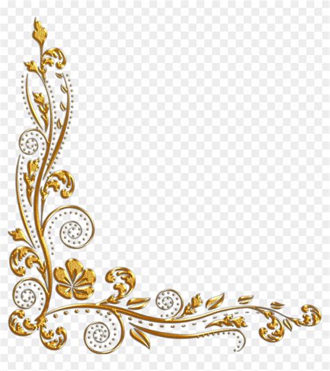 Golden Border Design Golden Border Design Floral Design Pattern | Images and Photos finder