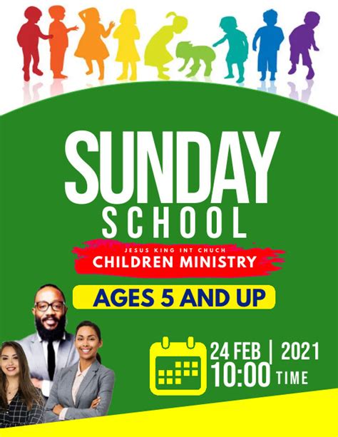 Copy of Sunday school flyer | PosterMyWall