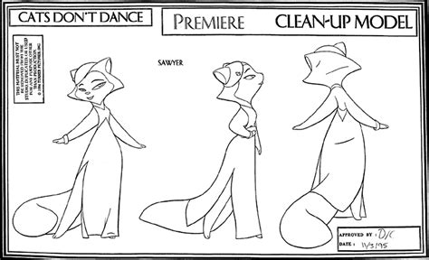 Living Lines Library: Cats Don't Dance - Characters: Sawyer