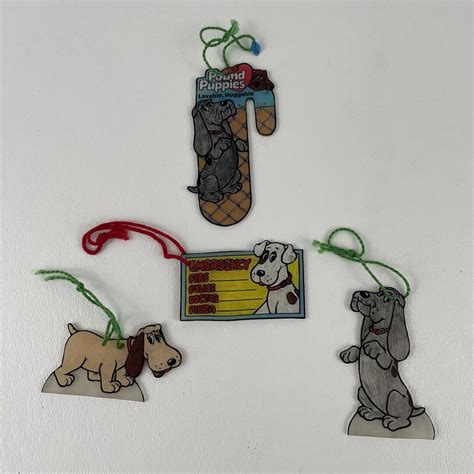 Shrinky Dinks Pound Puppies Lot Christmas Ornaments Colorforms Vintage 80s Toys - Etsy