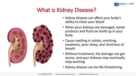 Kidney disease early detection and treatment