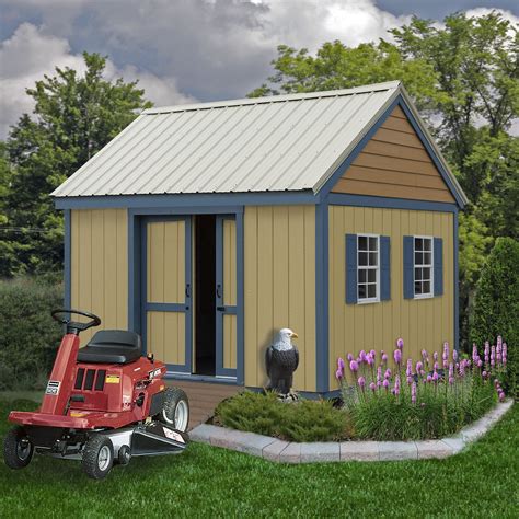 Brookhaven 10x12 Storage Shed Kit | Storage shed kits, Shed kits, Garden shed kits