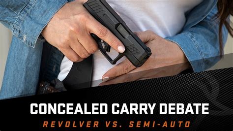 Concealed Carry Debate: Revolver vs. Semi-Auto - YouTube