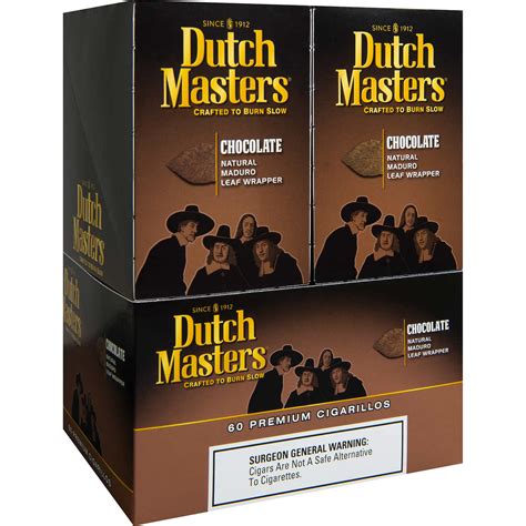 Dutch Masters Chocolate (20x3 pk) - Miami K Distribution