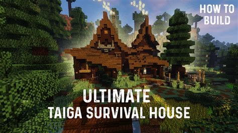 Minecraft: How to build a forest house. Timelapse [+World Download] - YouTube