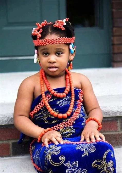 Igbo traditional attire for children - Legit.ng