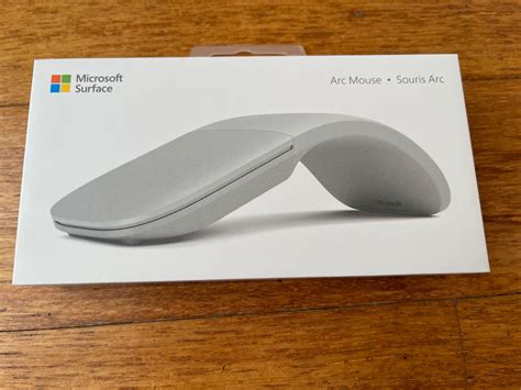 Original Microsoft Surface Arc Mouse (Light Gray), Computers & Tech ...