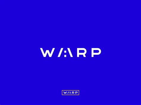 WARP Logo by Chris Porter on Dribbble