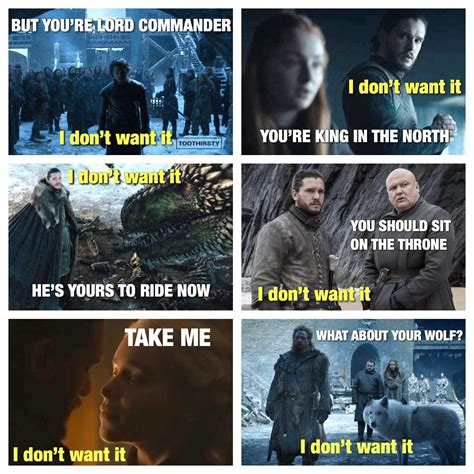 He doesn’t want it : r/freefolk