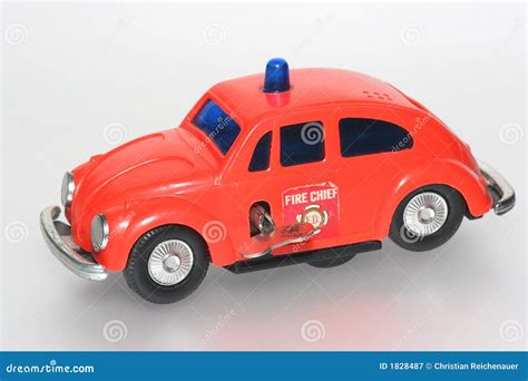 Fire Chief Toy Car VW Beetle #2 Stock Image - Image of classic, playing ...