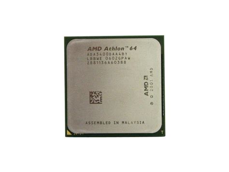 AMD Athlon 64 3400+ - Athlon 64 Venice Single-Core 2.2 GHz Socket 939 ...