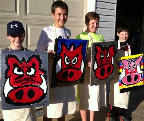 Art Julz: Razorback Paint Party