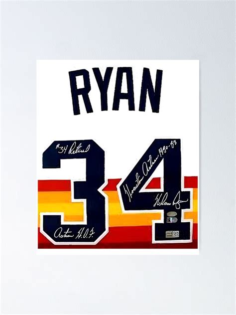 "Nolan Ryan Fight a Nolan Ryan Fight " Poster for Sale by KingPantherS | Redbubble