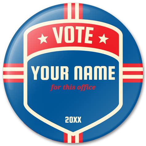 Design Campaign Buttons - Create Custom Political Campaign Buttons