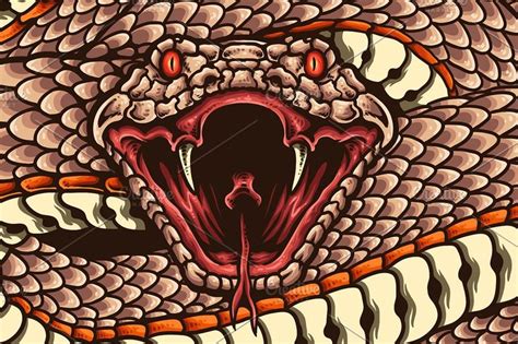 Wild and Dangerous | Japanese snake tattoo, Snake illustration, Snake ...