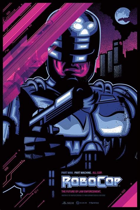 RoboCop Movie Poster - Variant | Movie posters, Robocop, James white