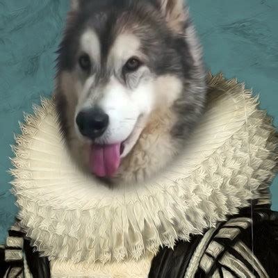 Renaissance Dog Portrait From Photo Custom Regal Portraits - Etsy