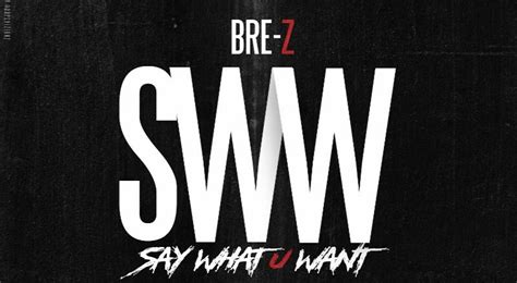 Bre-Z - "Say What U Want"