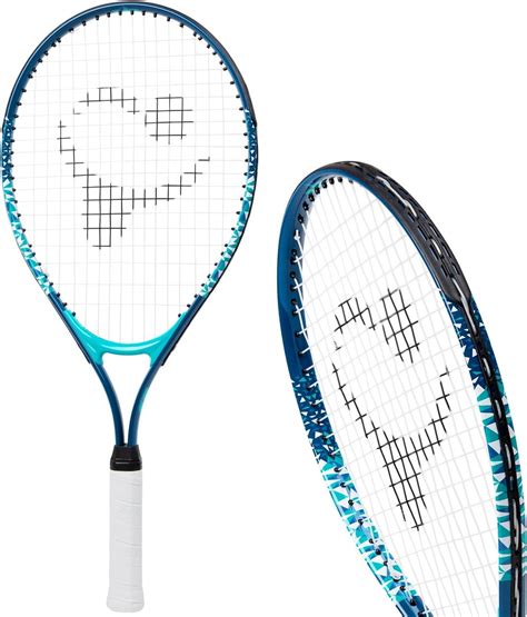 Kids Tennis Racket with Training Videos – 25 Inch Aluminum Youth Tennis ...