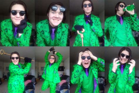 The Riddler Cosplay (2) by Jay0kherhaha on DeviantArt