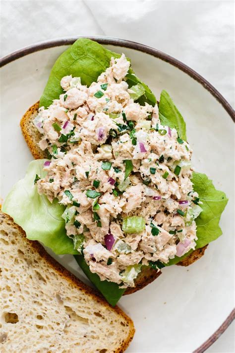 Tuna salad is a light and fresh comfort food classic. Made with a few simple ingredients it ...