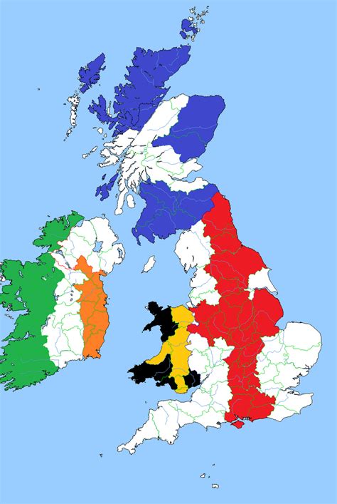 Britain and Ireland - Flag Map by Rory-The-Lion on DeviantArt