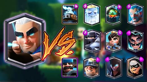 MAGIC ARCHER VS ALL CARDS IN CLASH ROYALE | MAGIC ARCHER 1 ON 1 ...