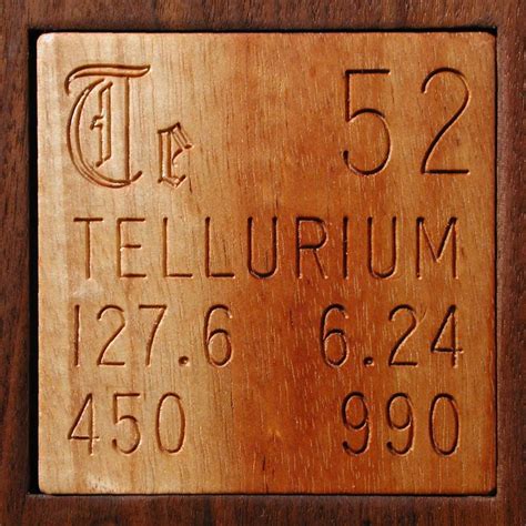 Facts, pictures, stories about the element Tellurium in the Periodic Table