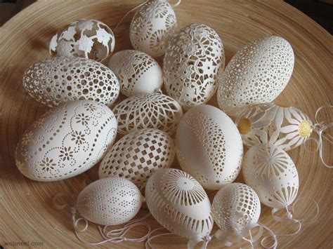 Stunning Egg Shell Art